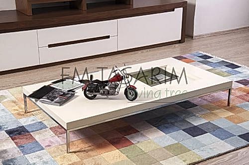 BEYAZ METAL ORTA SEHPA